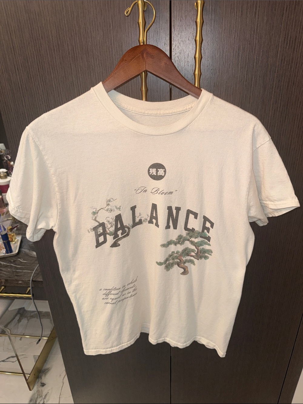 PacSun Balance Graphic Tee - Cream